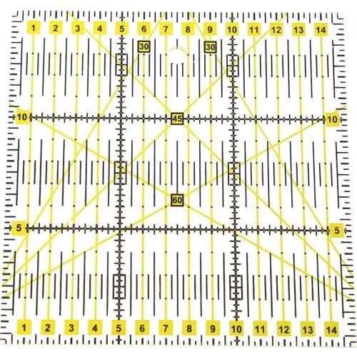 Hot Multi-function Sewing Tailor Rulers Clothing Garment Rulers Sample Cutting Ruler Yardstick Plastic Patchwork Ruler