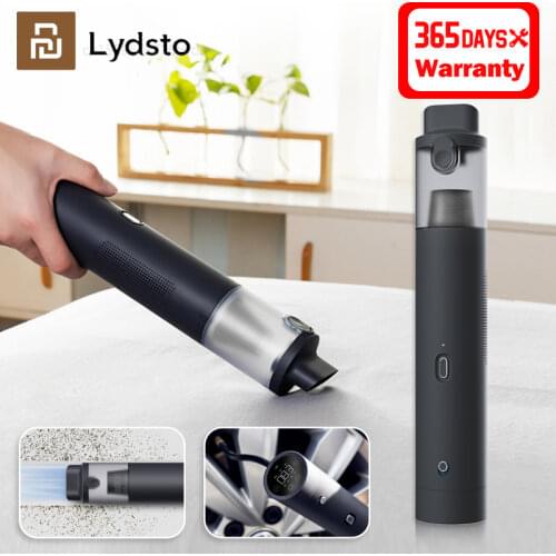 Xiaomi Lydsto 150PSI Handheld Portable Vacuum Cleaner Air Pump 2in1 Multifunctional Dust Collector for Car Home Office
