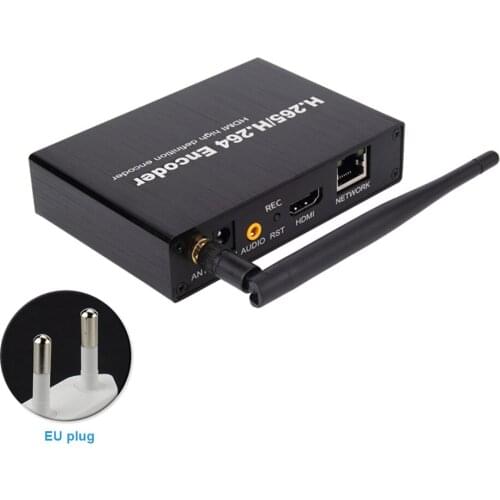 Live Streaming Game Broadcast Multifunctional H.265 for Video Audio Encoder HD 1080P 45FPS RTSP RTMP ONVIF IPTVs WIFI H.264