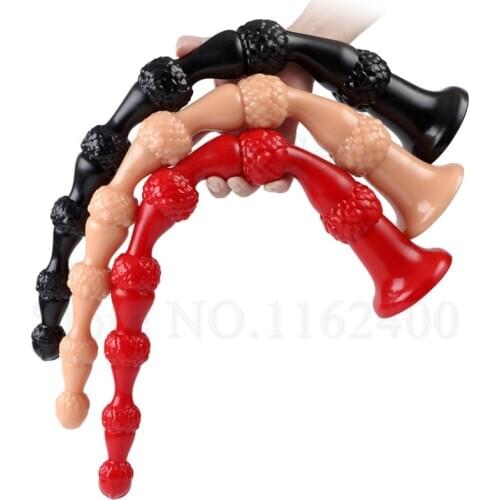 New Anal Beads with Suction Cup Anus Expander Vagina Dildo Prostate Massager Butt Plug Anal Balls Erotic Sex Toys For Women Men