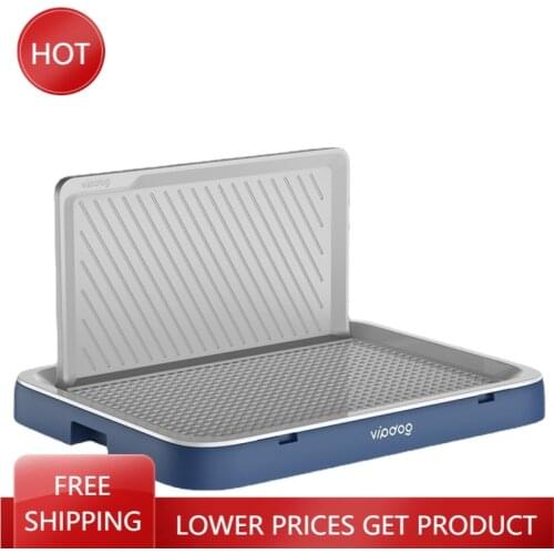 Plastic Large Indoor Dog Toilet Mat Tray Big Poop Pee Pad Wc Cachorro Washable Puppy Training Piscina Perro Dog Accessories