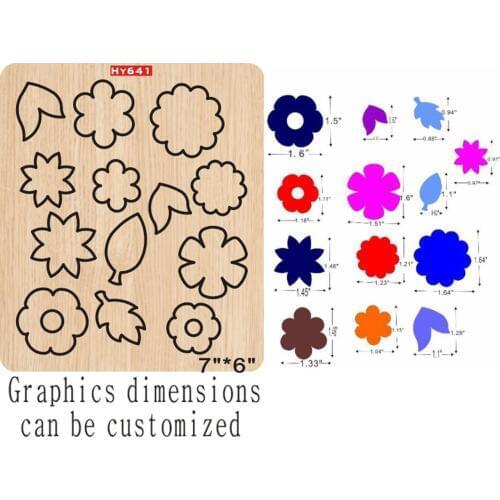 Flower cutting dies 2019 new die cut &wooden dies Suitable for common die cutting machines on the market
