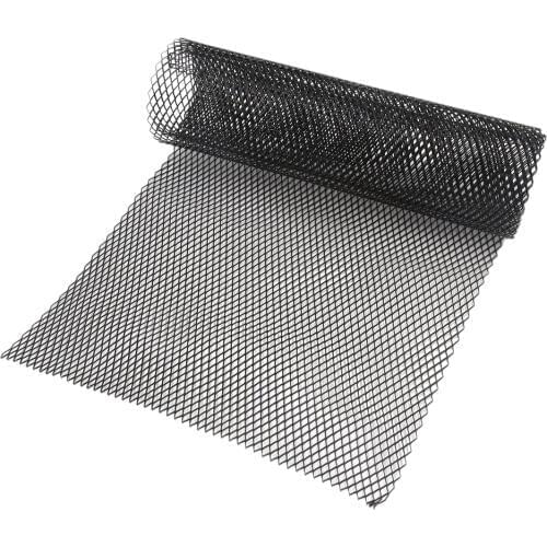 1 Piece 1m Car Front Hood Bumper Grill Grille Mesh Cover Trim Rhombus Shape Aluminum Alloy