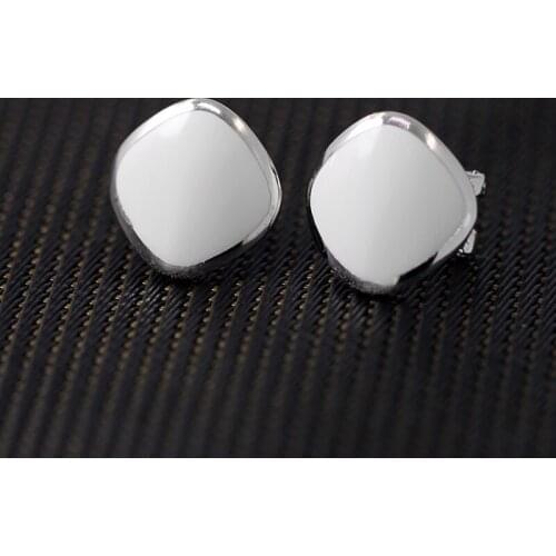 2018 Earings Fashion Jewelry Products Thai Wholesale S925 Pure Jewelry Only Beautiful Lady Ear Clip Of The Lacquer That Bake