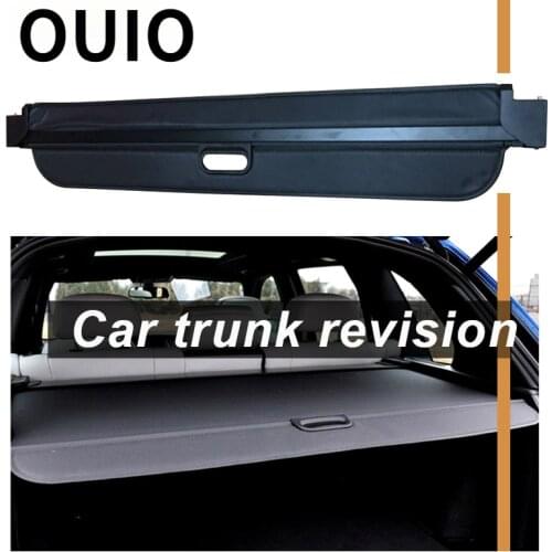 1Set Car Rear Trunk Cargo Cover Curtain For BMW X5 E70 F15 2007-2018 Car-styling Black Security Shield Shade Auto accessories