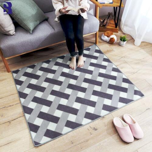 SunnyRain 1-Piece Nylon Area Rug for Doorway Rug and Carpet For Living Room Rugs Slip Resistant Customizable