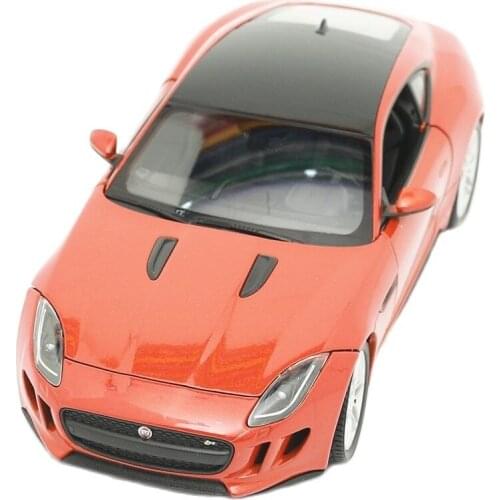 WELLY 1:24 JAGUAR F-Type Coupe Alloy Luxury Vehicle Diecast Pull Back Cars Model Toy Collection Xmas Gift
