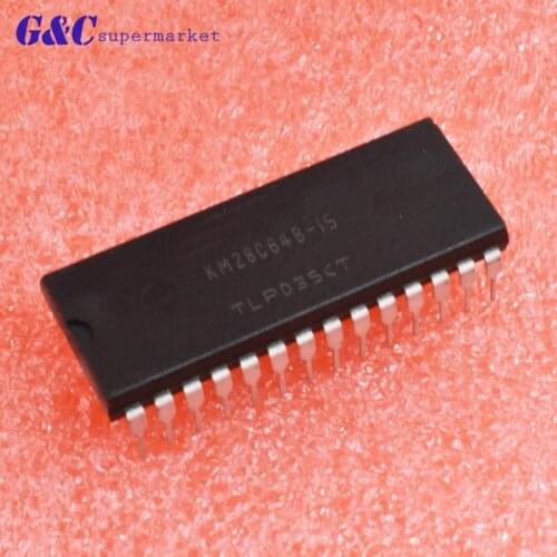 1/5PCS KM28C64B-15 KM28C64B 28C64B-15 SAMSUNG DIP-28 GOOD QUALITY diy electronics