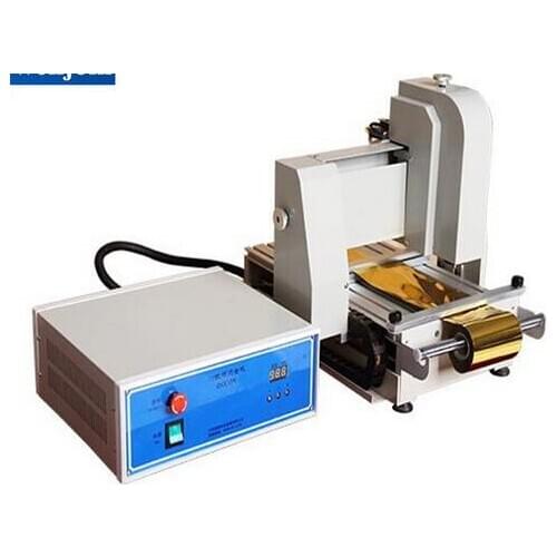 3D digital gold foil printer can irregularly shaped surfaces foil stamp printer FAST SHIPPING