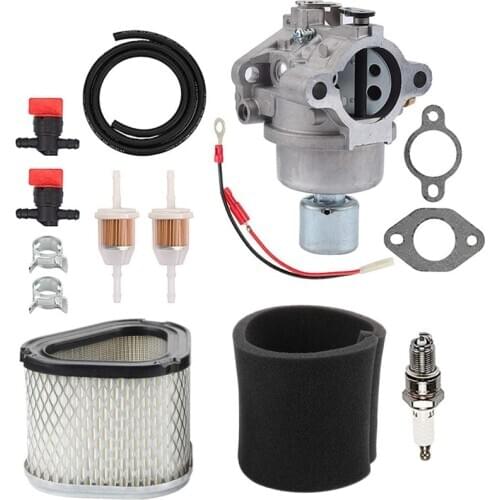 42-853-03-S Carburetor with Air Filter Kit for Kohler CV15 CV15S CV14 15 HP Engine GY20574 LT155 Carb