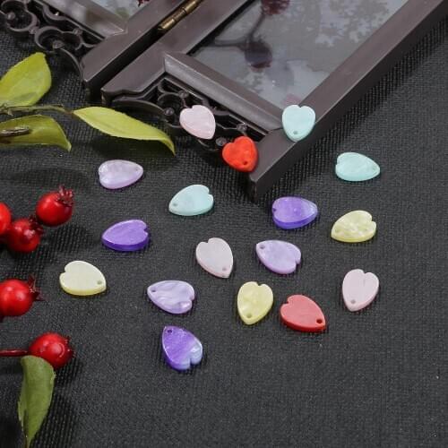 Acrylic Acetate Shell Like Petal Spacer Beads For Jewelry Craft Scrapbook Decoration Clothes DIY