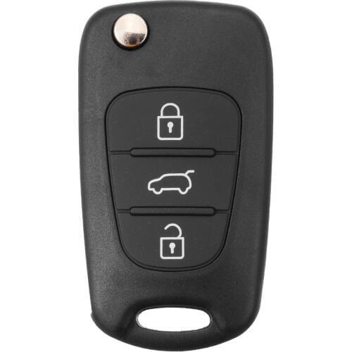 3 Button Car Key Cover Case 1pcs Remote Key Fob Case For Kia Ceed Picanto Sportage For Hyundai i20 i30 ix35