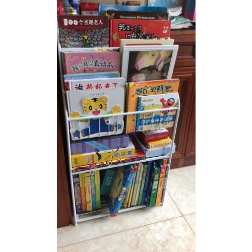 9999 Children Shelf Children Picture Books Improvised Magazine Rack Shelf Kindergarten Students Figure Bookcase Display Shelf