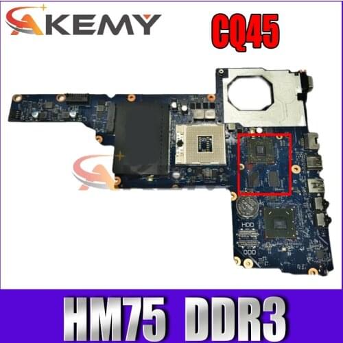 For hp 2000 HP 1000 CQ45 685108-001 6050A2493101-MB-A02 Laptop motherboard PGA989 HM75 PGA989 DDR3 100% test work