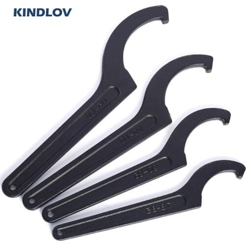 KINDLOV 45-170mm Wrench Universal Hook Spanner Adjustable C Type Open-ends Wrench Set For Screw Nuts Bicycle Repair Hand Tools