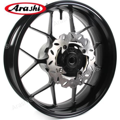 Arashi For HONDA CBR600RR 2007-2017 Rear Wheel Rim Rear Brake Disc Set Motorbike Rim CBR600 CBR 600 600RR 2008 2009 2010 2011