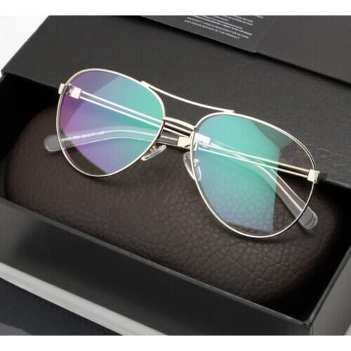 Aviation Glasses Frame Women Men Fashion Oversized Eyeglasses Woman Man Spectacles for Prescription Pilot Eyewear Clear Lens