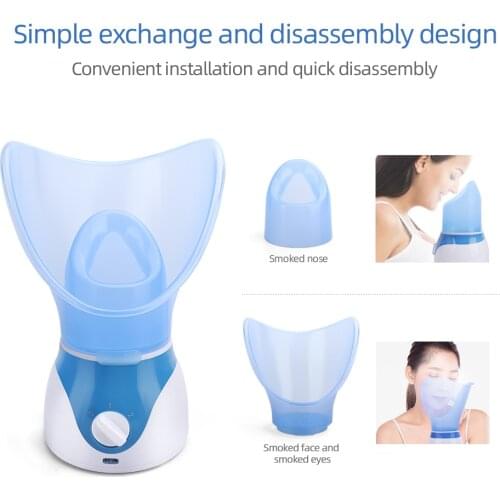 Face Steamer Deep Cleanser Mist Steam Sprayer Spa Skin Vaporizer Promote Blood Circulation Anti Wrinkle Whitening Skin Care Tool