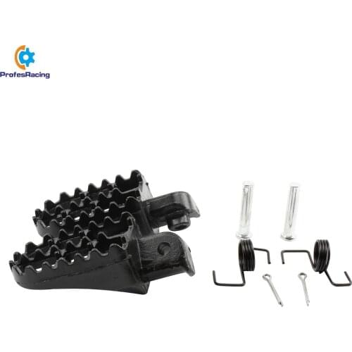 Motocicleta pé pegs apoios de pé footpegs forsuzuki dl650 v-strom 2004-2012yamaha pw50 pw80 tw200 pw 50 80 tw 200 moto