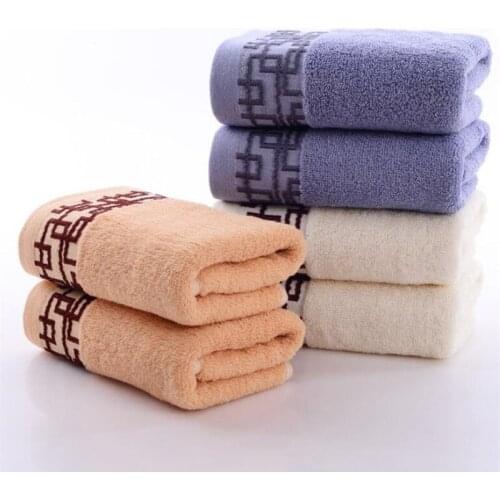 12 Colors Cotton Hand Towel Chinese Style Cotton Terry Face Towel Strong Water Absorption Towel 33x74cm