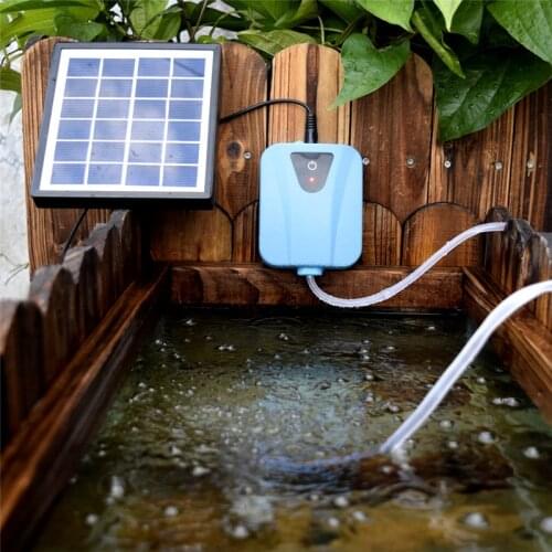 Solar aerator, water oxygen pump, pond aerator, aquarium air pump, solar panel water pump, garden mounted outdoor water pump