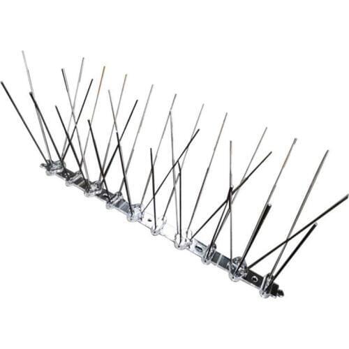Bird Repellent Pigeon Spikes Fixing Stainless Steel Fruit Garden Stainless Steel Deterrent Tool Anti Owl Small Birds