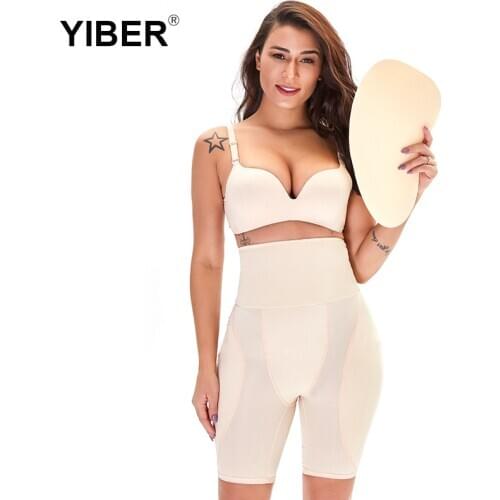 High Waist Trainer Body Tummy Shaper Fake Ass Butt Lifter Booties Hip Pads Enhancer Booty Lifter Thigh Trimmer body shaper