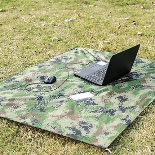 Outdoor Camping Picnic Carpet Ground Mattress Waterproof Portable Folding Camping Mat Beach Sand Cushion Mat Soft Seat Pad
