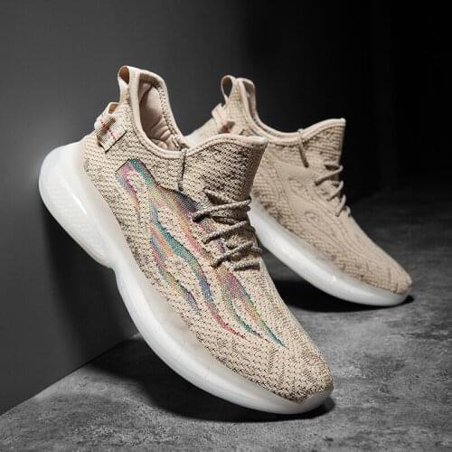 Streetwear air summer running para Men work blade zapatillas shoes sneakers Light breathable new leather Breathable Sneakers de