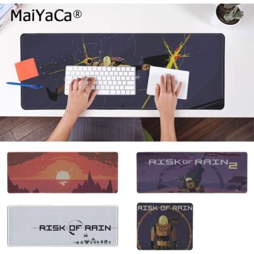 Maiyaca Vintage Cool Risk Of Rain 2 Comfort Mouse Mat Gaming Mousepad Free Shipping Large Mouse Pad Keyboards Mat