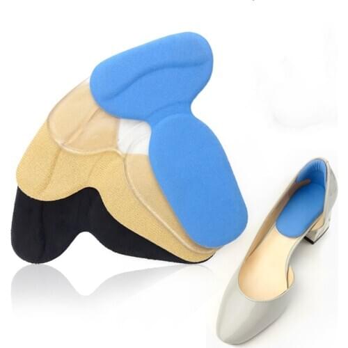 V Women Insoles for Shoes High Heels Adjust Size Adhesive Heel Liner Grips Protector Sticker Pain Relief Foot Care Inserts