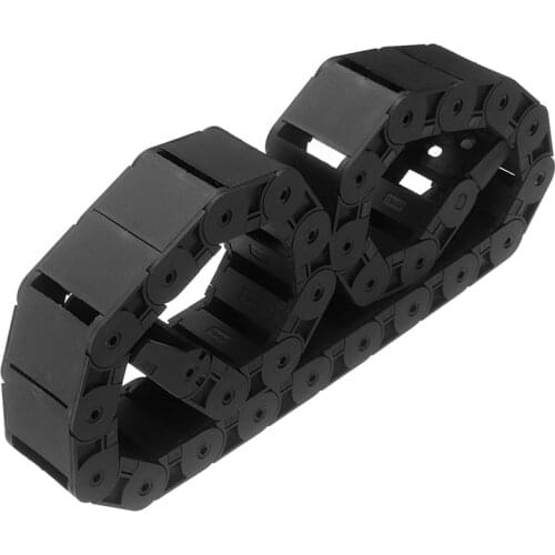 1pc 1 Meter Drag Chain Cable Wire Carrier For Overweight Transportation Equipment Power Transmission Chains Parts