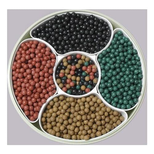 1000PCS/lot Slingshot Ammo Hard Mud Ball 9mm Outdoor Hunting Dedicated Environmental Health of Slingshot be Applicable Paintball