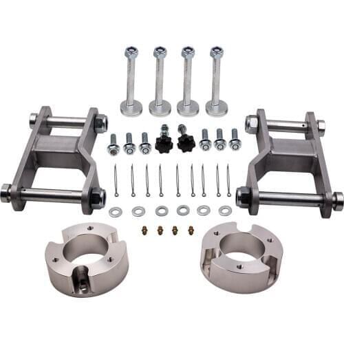 2" Inch Front Shock Spacers & Rear Extended Shackles For Nissan Navara D40 05-15