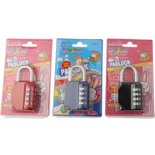 6pcs/lot! Password Combination Code Number Lock Padlock For Luggage Bag Backpack Handbag Suitcase Drawer Luggage Lock