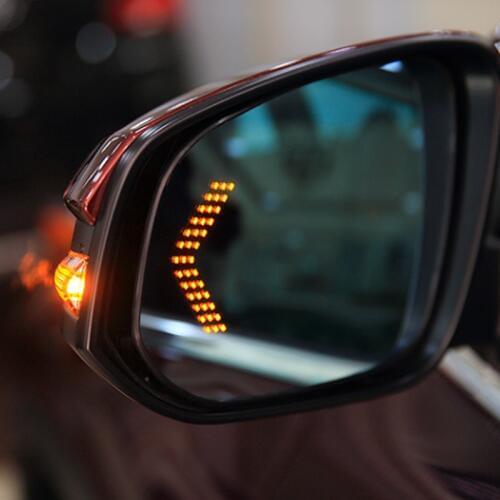 2pcs Car LED Rear Mirror Light for Suzuki swift sport SX4 Grand Vitara liana
