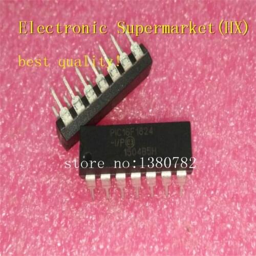 Free Shipping 20pcs/lots PIC16F1824-I/P PIC16F1824 DIP-14 IC In stock