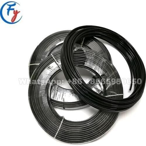 High pressure black flexible water pipe agriculture water pipe nylon tube for misting system, nylon tubing