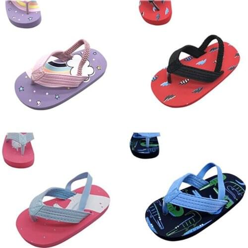 Kids Slippers Boys Girls Slippers Cartoon Flip Flops Lightweight Girls Boys Sandals Summer Flip Flops Sandals Girls Boys Shoes