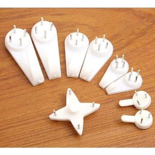 Oil painting hook seamless photo frame hanger photos of wall paintings hook nail wall hook invisible seamless hook