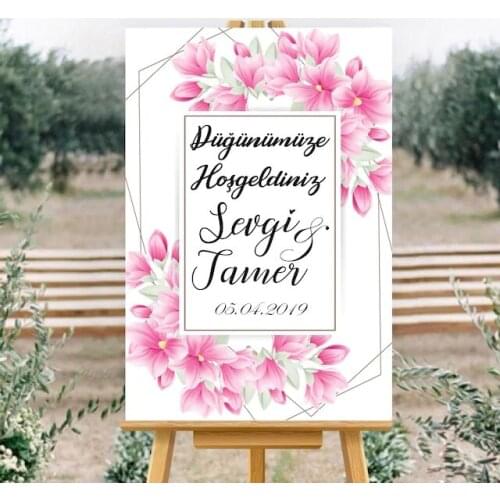 Personalized Flip Forex Welcome Board-Flowering Model 330035298