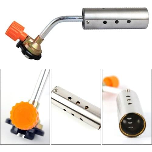 Portable Butane Burning Welding Gas Torch Mini Metal Welding Torch Cooking Cassette Flamethrower Heating Soldering Equipment
