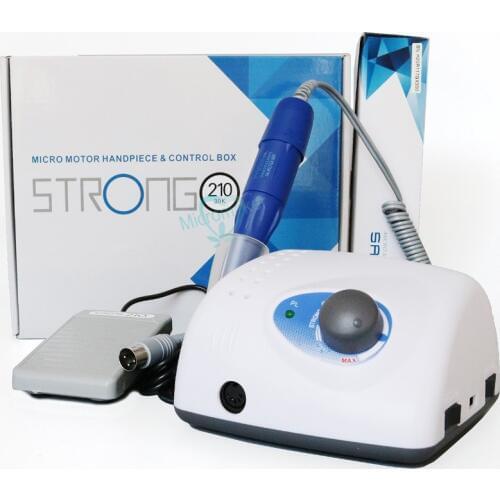 Dental 210 MicroMotor 105L 40K Dental jewelry Polishing Equipment Nail Drills Manicure Strong 105L Handpiece