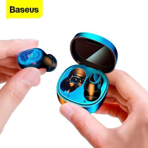 Baseus WM01 Wireless Headphones TWS Bluetooth 5.0 Earphones Gaming Headset HD Stereo Earbuds Handsfree For iPhone Xiaomi Huawei