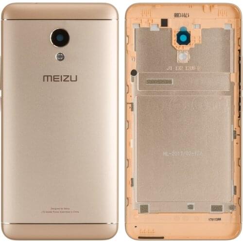Housing Back Cover Battery Cover Repair Part Replacement compatible with Meizu M5s, (With Camera Lens With Side Button)