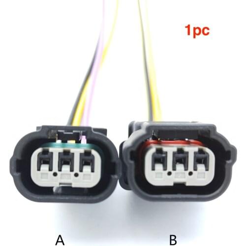 1pc second hand for Honda CRV Odyssey 7th Accord Civic Fit city Pressure Valve Inlet Pressure Sensor Plug cable