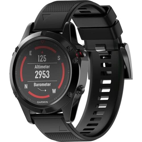 22mm Watchband For Garmin Forerunner 935 945 Smart Watch Bracelet Quick Easyfit SIlicone Strap for Garmin Fenix 5 6 Approach S60