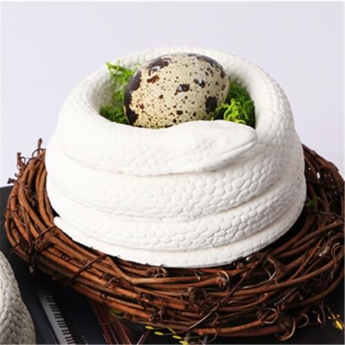 3D Snake Candlestick Silicone Resin Molds Concrete Flower Pot Making DIY Clay Cement Planter Mould