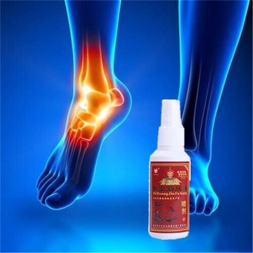 AICHUN Wild Toad Acesodyne Cold Compress Medical Spray Essential Oils Rheumatism Lumbago Knee Trauma Spray Best Effect 80ml