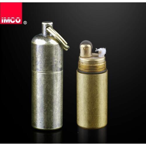 Authentic Austria cigarette lighter, IMCO , kerosene lighter, Mini fuel copper lighter